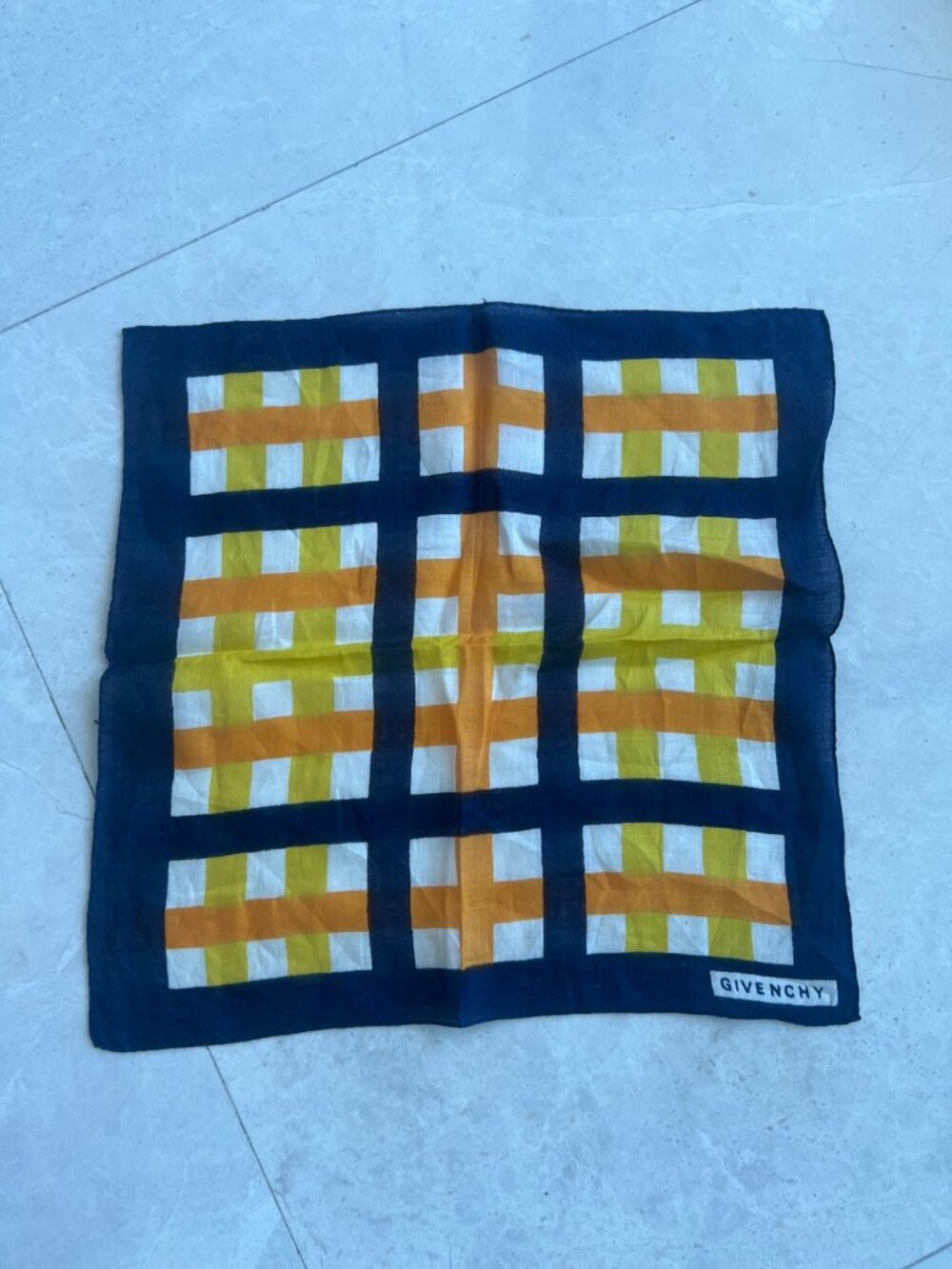 Givenchy Geometric Scarf 16" | Signature Print | Bandana / Neckerchief